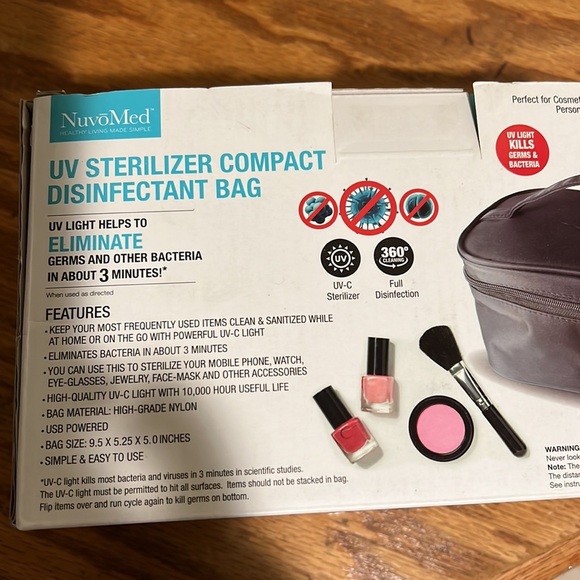 UV Sterilizer Compact Disinfectant Bag - Picture 6 of 6